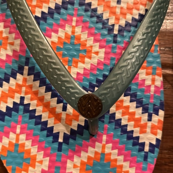 Macbeth Collection by Margaret Josephs Flip Flop Sandals Size XL - Picture 4 of 7